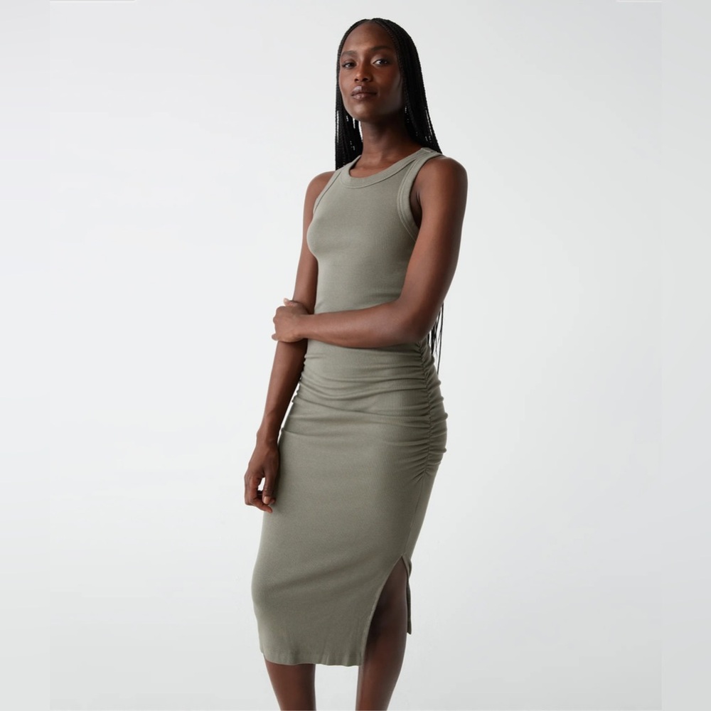 MICHAEL STARS NWT WREN ULTRA RIB DRESS - Picture 5 of 10